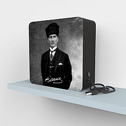 Atatürk ve Bayrak Temalı Lambalama