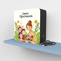 Canım Öğretmenim Temalı Lambalama